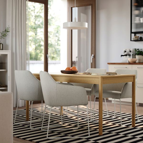 TONSTAD / TOSSBERG Стол и 4 стула - фото 2