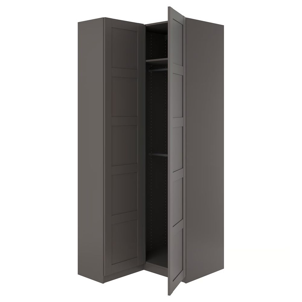 IKEA, вид спереди - схема-чертеж с размерами