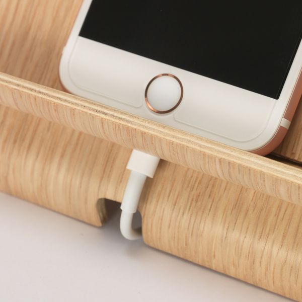 Подставка для мобильного телефона, бамбуковый шпон IKEA SIGFINN СИГФИН 004.298.36 - фото 2