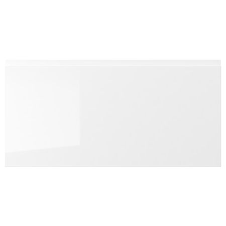 VOXTORP Фронтальная панель ящика - глянцевый белый 80x40 см