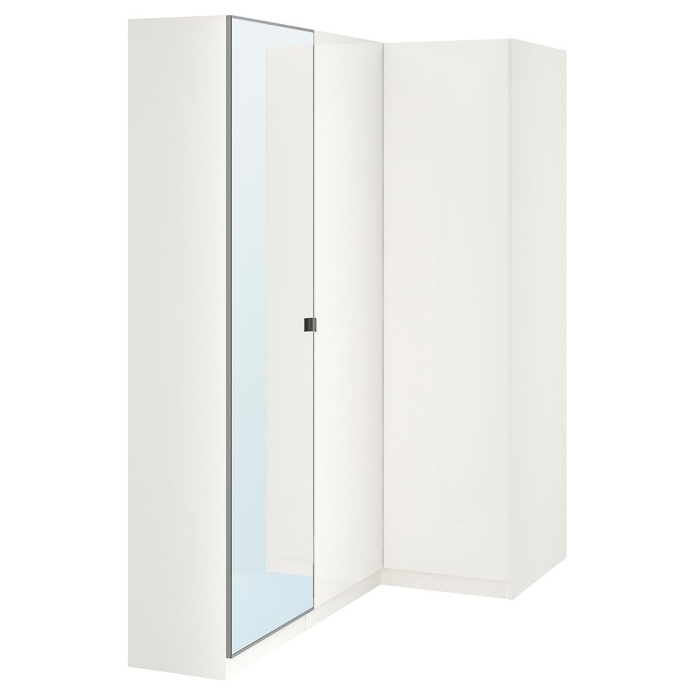 Гардероб угловой, белый, Фардаль Викедаль, 160/88x201 см IKEA ПАКС 993.038.85 - фото 1