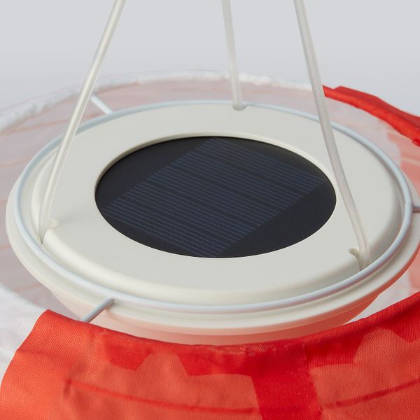 Подвесная светодиодная лампа, белый оранжевый/для сада шаровидный 30 см IKEA SOLVINDEN СОЛВИДЕН 304.869.10 - схема-чертеж с размерами