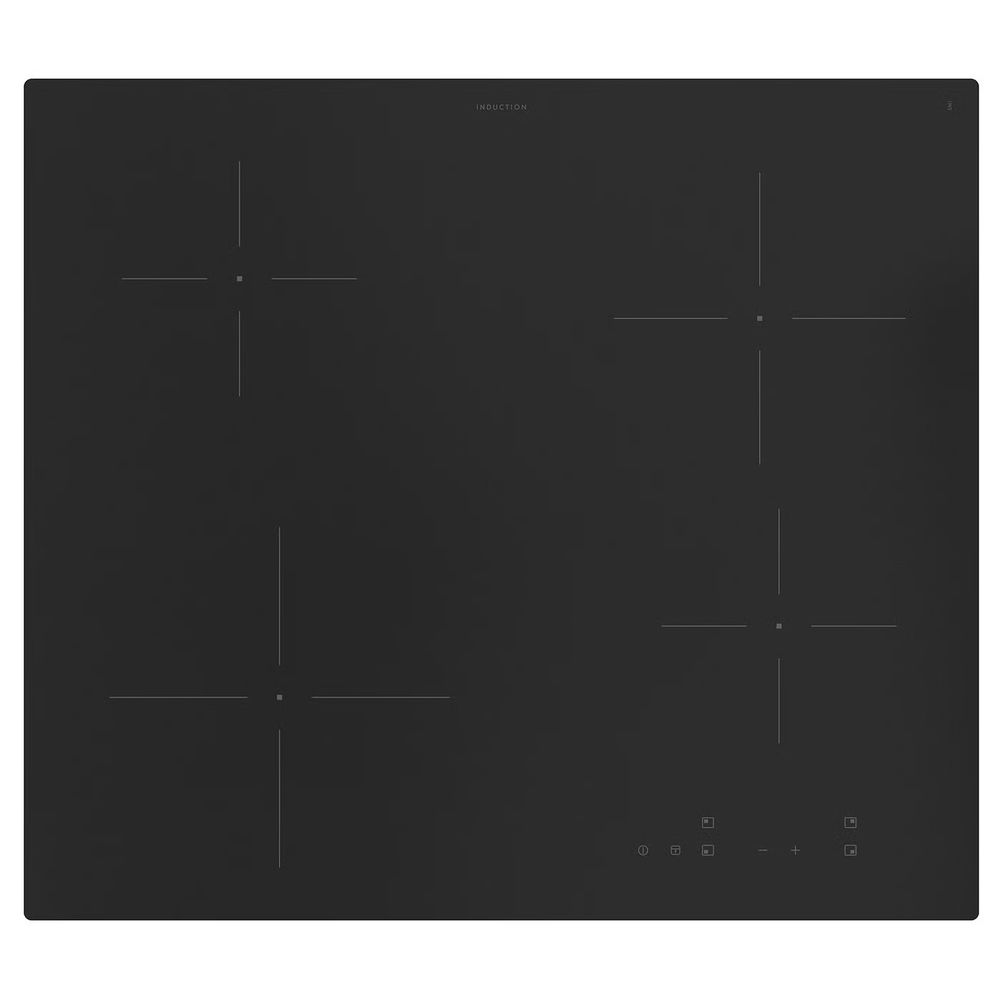 VILSTA ВИЛСТА Индукц варочн панель - ИКЕА 300 чёрный 59 см - фото 1