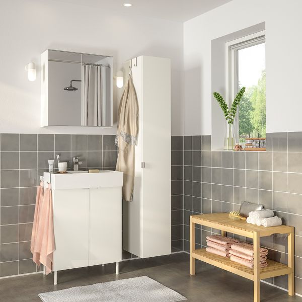 IKEA в интерьере ванной