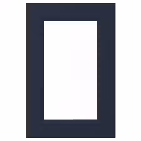 AXSTAD Стеклянная дверь - матовая поверхность синий 40x60 см