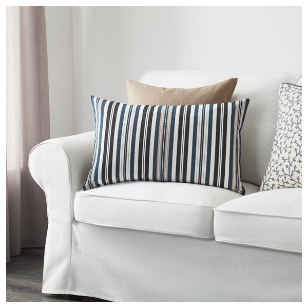 Чехол на подушку ХЁСТАНЕМОН, разноцветный (40x65 см) - фото 3