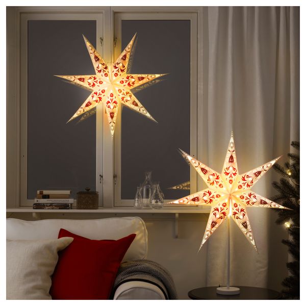 Абажур СТРОЛА, тыква белый, красный (70 см) - схема-чертеж с размерами