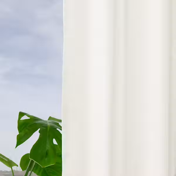 SANELA Гардины, 2 шт. - белый с оттенком/с лентой 140x300 см - фото 4