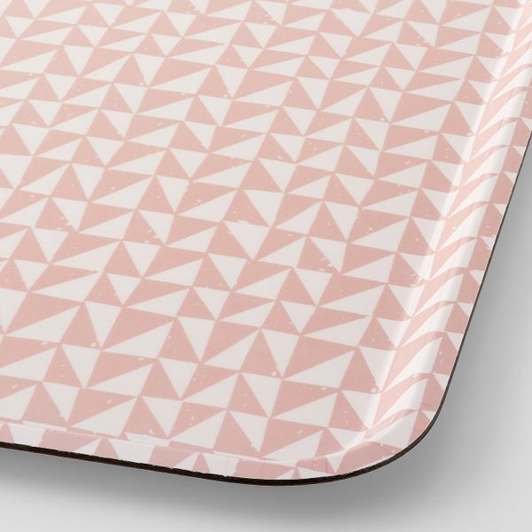 Поднос, белый/розовый 43x33 см IKEA LURVIG ЛУРВИГ 104.844.79 - схема-чертеж с размерами