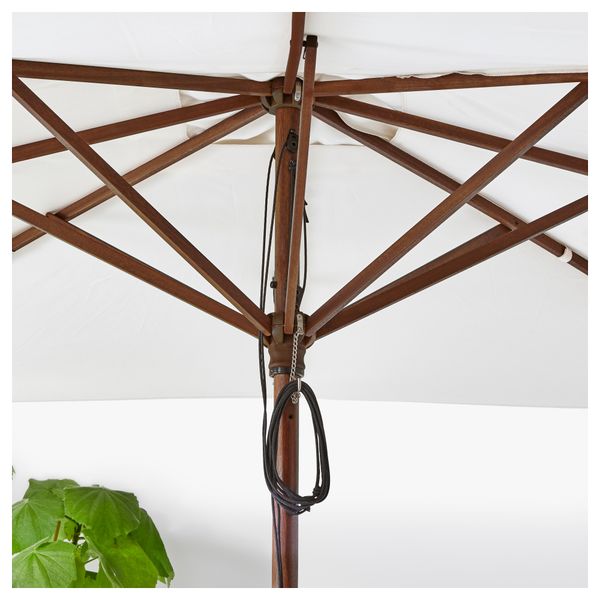 Зонт от солнца ЛОНГХОЛЬМЕН, коричневый, бежевый (300x250 см) - фото 4