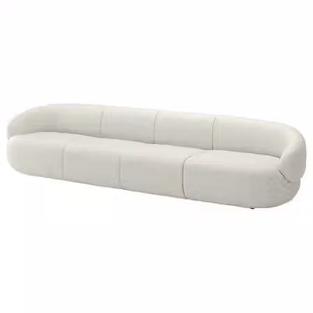 LILLESÄTER ЛИЛЛЕСЭТЕР 5-местный диван - Axvall белый с оттенком