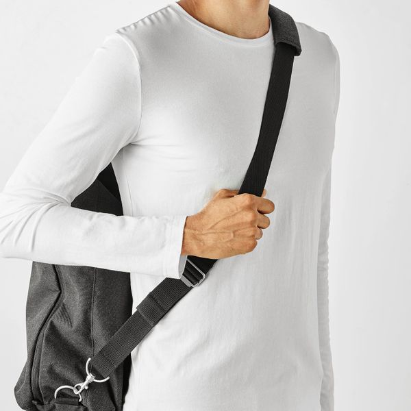 Рюкзак, темно-серый 34 л IKEA ФОРЕНКЛА 903.736.08 - схема-чертеж с размерами