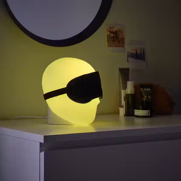 ISKÄRNA ИСКЭРНА Настольная лампа, светодиодная - разноцветный - фото 5