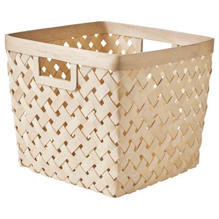 Корзина, 30x30x28 см, тополь, ручная работа IKEA VÄXTHUS 305.511.37