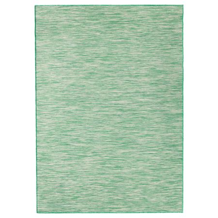 Ковер, безворсовый ХОДДЕ, д/дома/улицы зеленый (160x230 см)