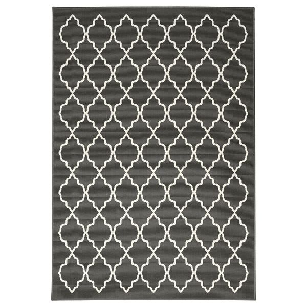 Ковер, короткий ворс ХОВСЛУНД, темно-серый (160x230 см) - фото 1