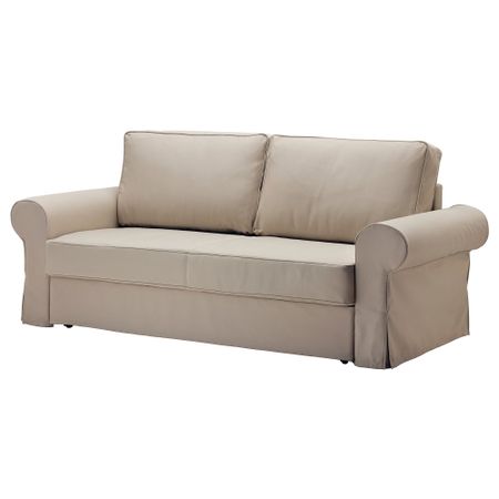 Диван-кровать 3-местный БАККАБРУ, Тигельшо бежевый