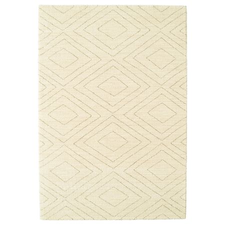Ковер, короткий ворс, бежевый 160x230 см IKEA MARSTRUP МАРСТРУП 604.821.33