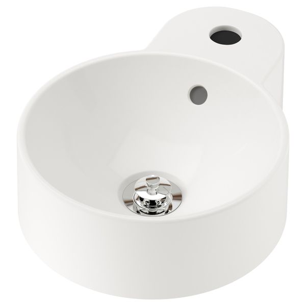 Накладная раковина, белый 29x39 см IKEA ГУТВИКЕН 003.555.81 - фото 1