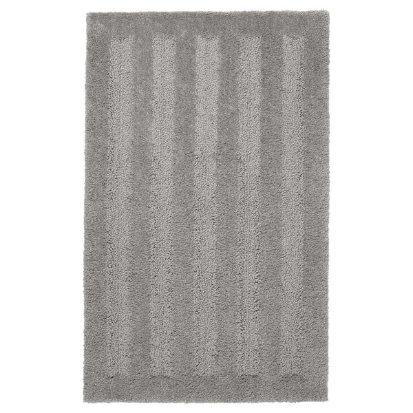 Коврик для ванной, серый, 50x80 см IKEA ЭМТЕН 904.228.78 - фото 1