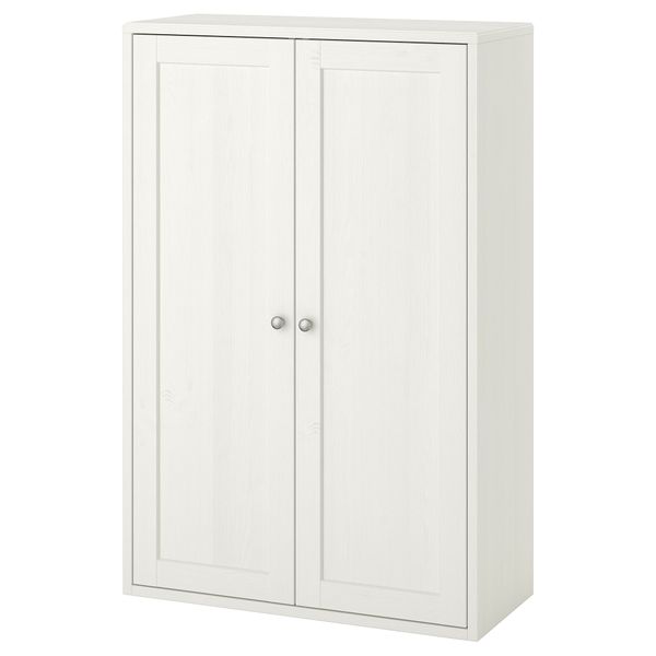 Шкаф, 81x35x123 см, белый IKEA HAVSTA ХАВСТА 603.891.92 - фото 5