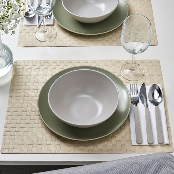 Миска, матовая поверхность светло-серый, 19 см IKEA FÄRGKLAR ФЭРГКЛАР 004.796.28 - фото 3