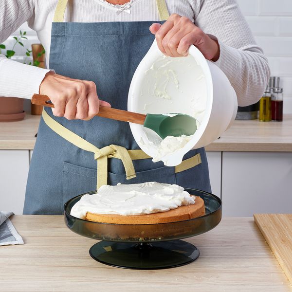 Лопаточка, 3 шт., дерево, темный серо-зеленый IKEA BÄCKRÖDING 205.613.54 - фото 5