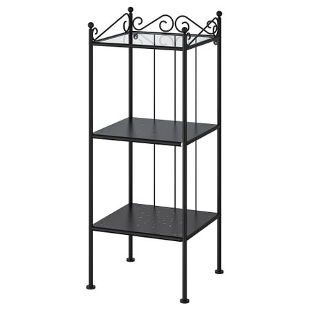 Стеллаж, 42x103 см, черный IKEA RÖNNSKÄR РЁНШЭР 100.937.63