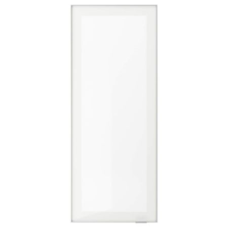 Стеклянная дверь, матовое стекло/алюминий 40x100 см IKEA JUTIS ЮТИС 803.873.47