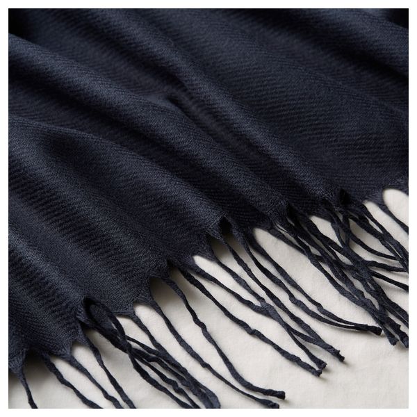 Плед МАРИАКЛОККА, темно-синий (130x190 см) - фото 2