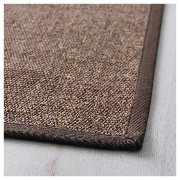 Ковер, безворсовый ОСТЕД, коричневый (80x140 см) - фото 2