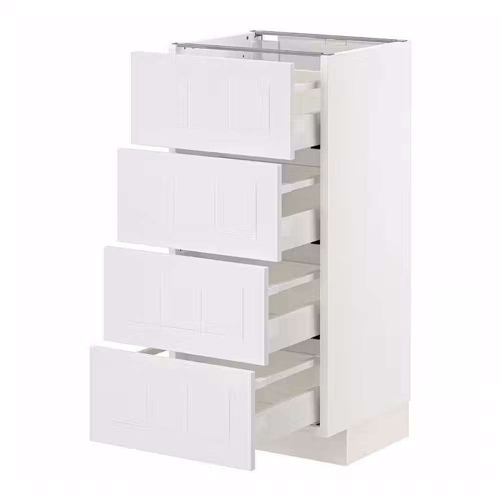 METOD / MAXIMERA Напольный шкаф 4 фасада/4 ящика - фото 1