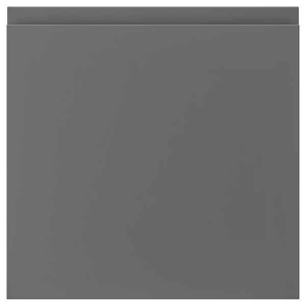 VOXTORP Фронтальная панель ящика - темно-серый 40x40 см - фото 1