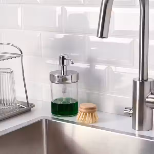 VÄLVÅRDAD Сменные насадки щетки для посуды - лиственное волокно агавы - фото 5