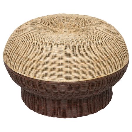 IKEA PS 2026 IKEA PS 2026 Табурет для ног с ящ д/хрн - ротанг коричнево-красный