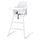 Детский/высокий стул+столешницей, белый IKEA LANGUR ЛАНГУР 792.525.56