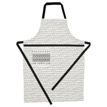 Фартук СОММАР 2017, белый, черный