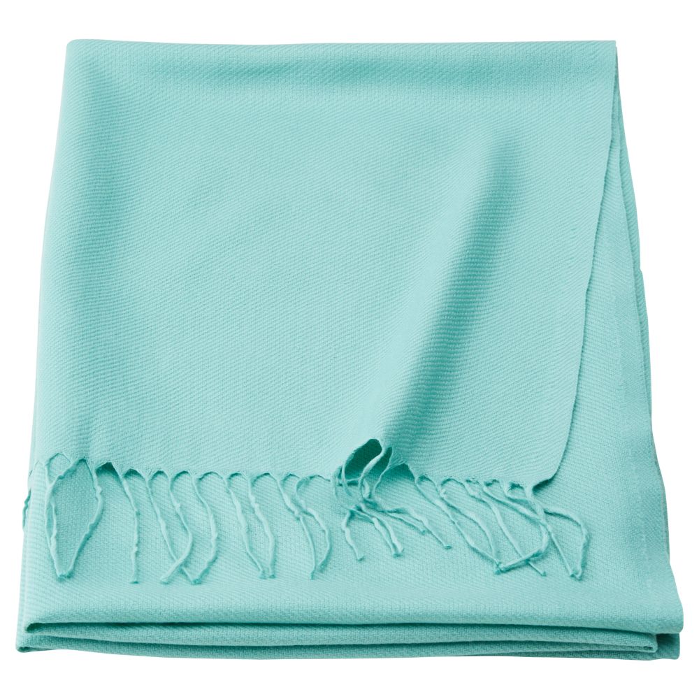 Плед МАРИАКЛОККА, бирюзовый (130x190 см) - фото 1