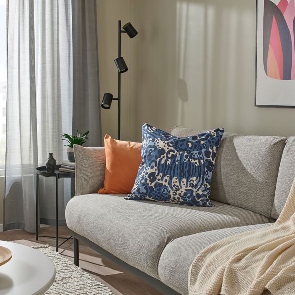 Чехол на подушку, 50x50 см, насыщенный синий IKEA KAPHYACINT 505.542.34 - фото 4