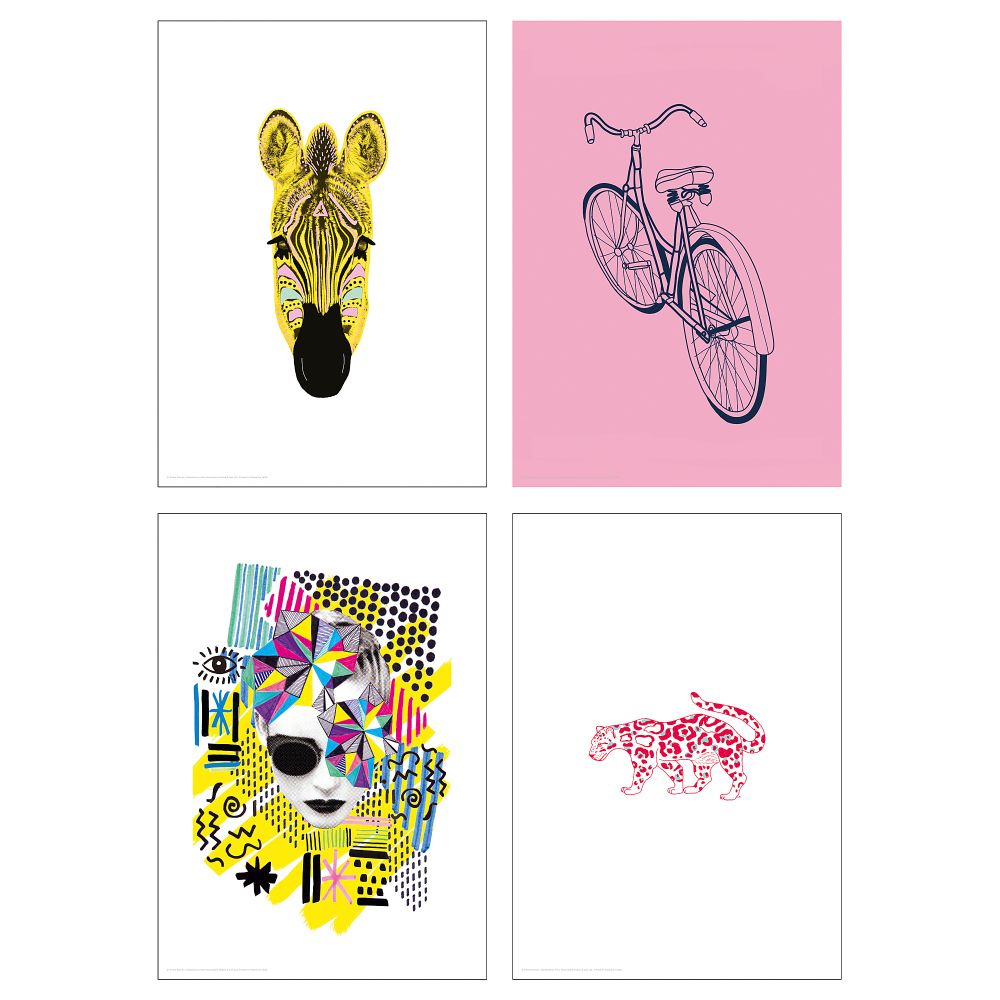 Постер БИЛЬД, Коллекция (21x30 см) - схема-чертеж с размерами