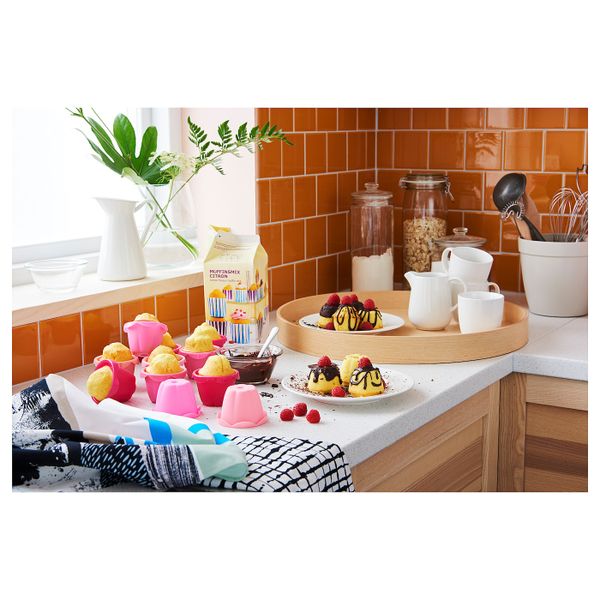 Формочка для выпечки, разные оттенки розового IKEA SOCKERKAKA СОККЕРТАКА 903.731.56 - фото 5
