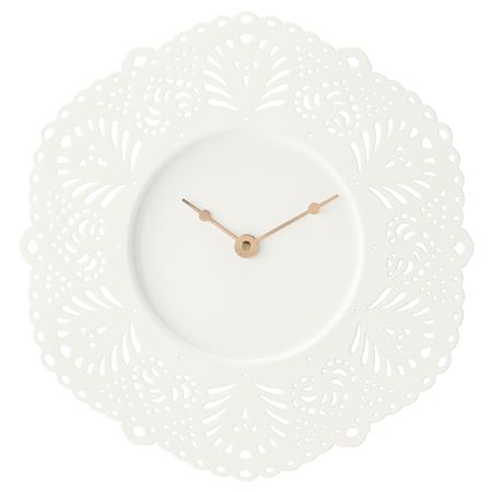 Настенные часы СКУРАР, белый (32 см)