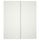 Пара раздвижных дверей МЕХАМН, белый