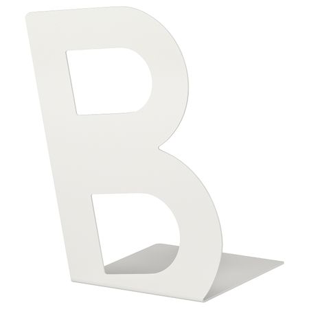 Ограничитель для книг, белый IKEA BUSBASSE БУСБАССЕ 803.889.88