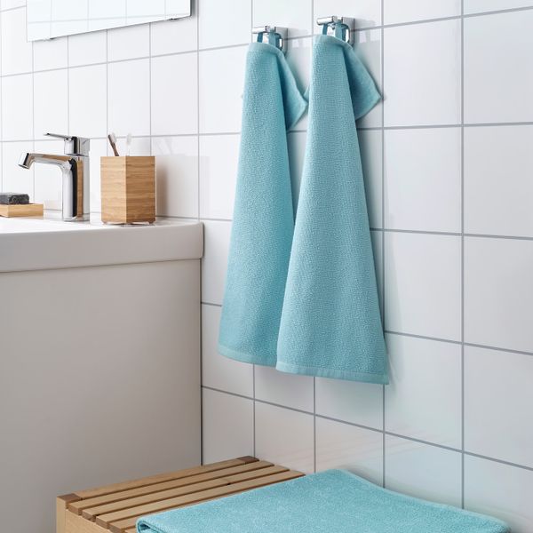 Полотенце, голубой 30x50 см IKEA KORNAN КОРНАН 104.511.29 - схема-чертеж с размерами