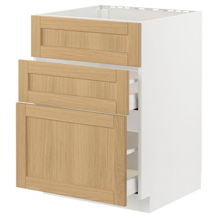 Шкаф для Варочная панели, вытяжка, ящик IKEA METOD МЕТОД, MAXIMERA МАКСИМЕРА 395.091.82