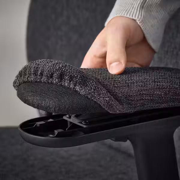 GRÖNFJÄLL ГРЁНФЬЕЛЛЬ Рабочий стул с подлокотниками - фото 10