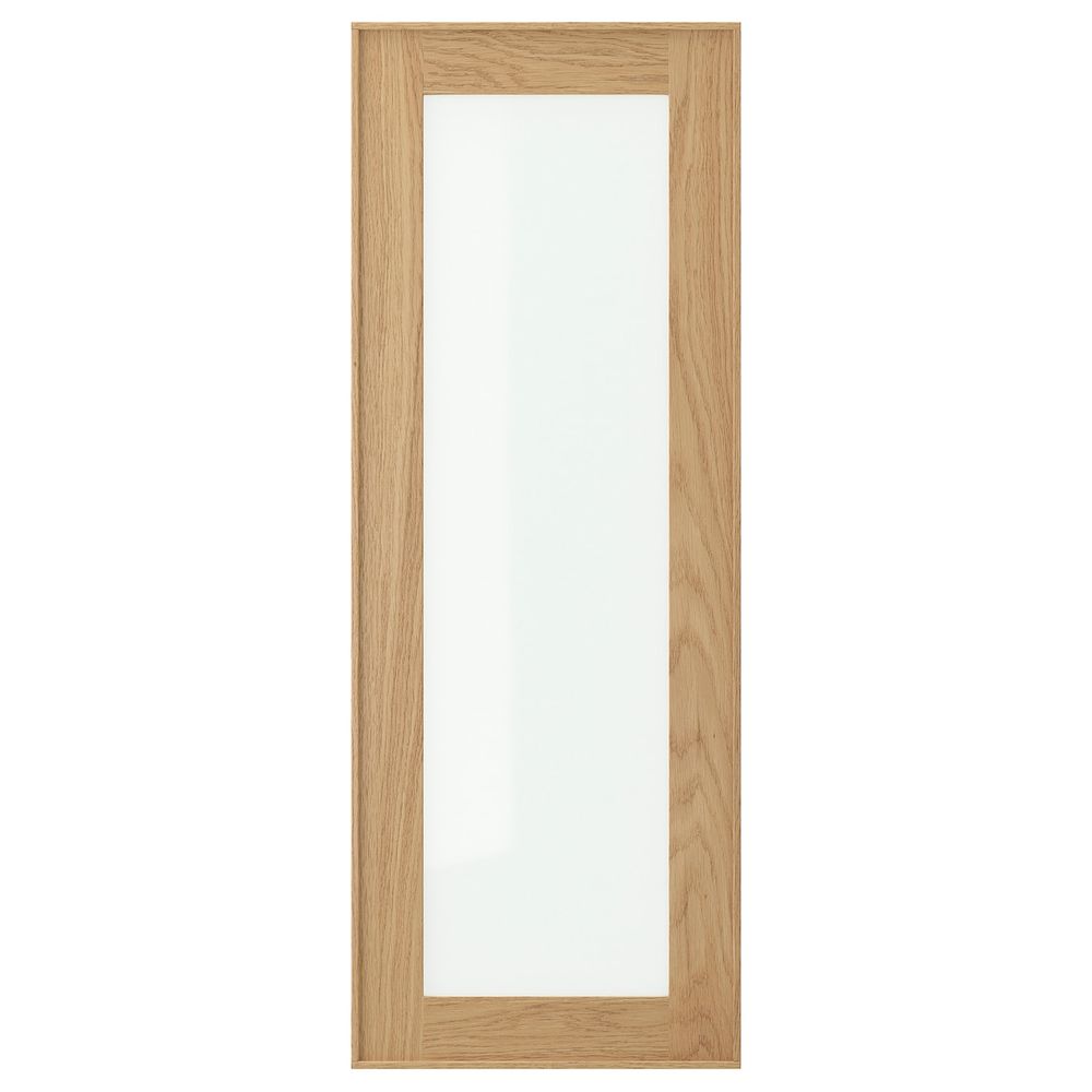Стеклянная дверь, дуб 30x80 см IKEA EKESTAD ЭКЕСТАД 103.671.16 - фото 1