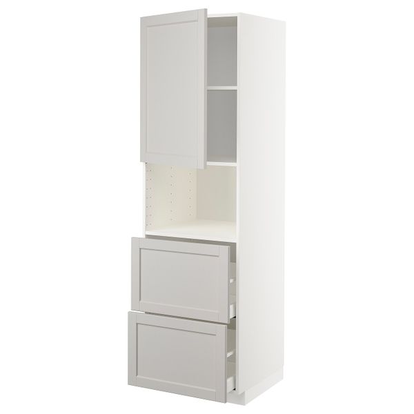 IKEA, вид спереди - схема-чертеж с размерами