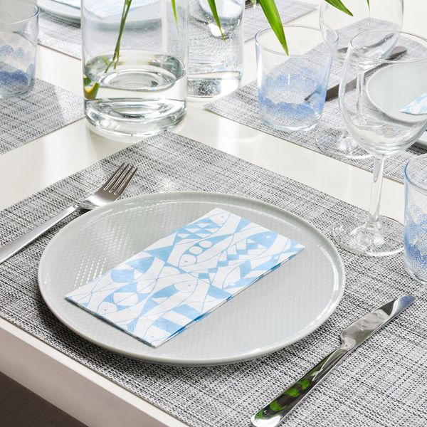 Салфетка бумажная 38x38 см IKEA SOMMARDRÖM СОММАРДРЁМ 104.949.30 - фото 4